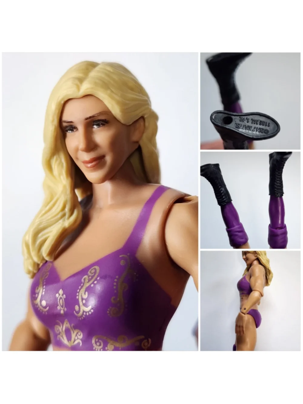 Mattel WWE Action Figure Lot Rhea Ripley Charlotte Flair Kevin Owens Shayna +